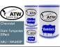 Preview: Chevrolet, Dark Turquoise Effect, 58U / WA483P: 500ml Lackdose + 500ml Klarlack + 250ml Härter - Set, von ATW Autoteile West.